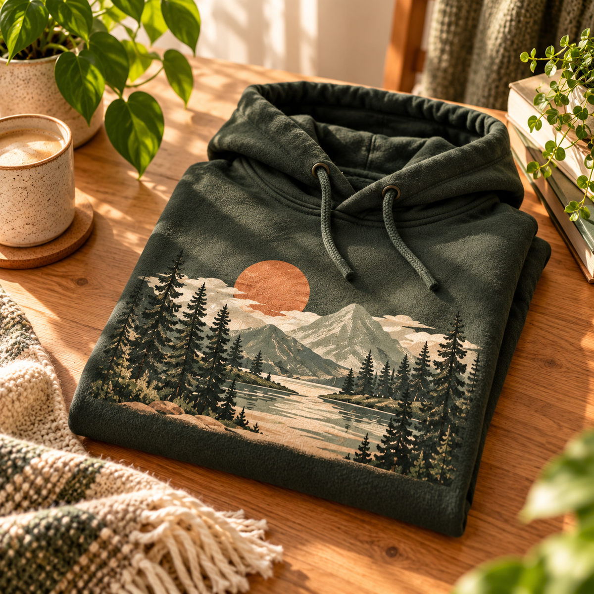 Illustrative graphic hoodies collection