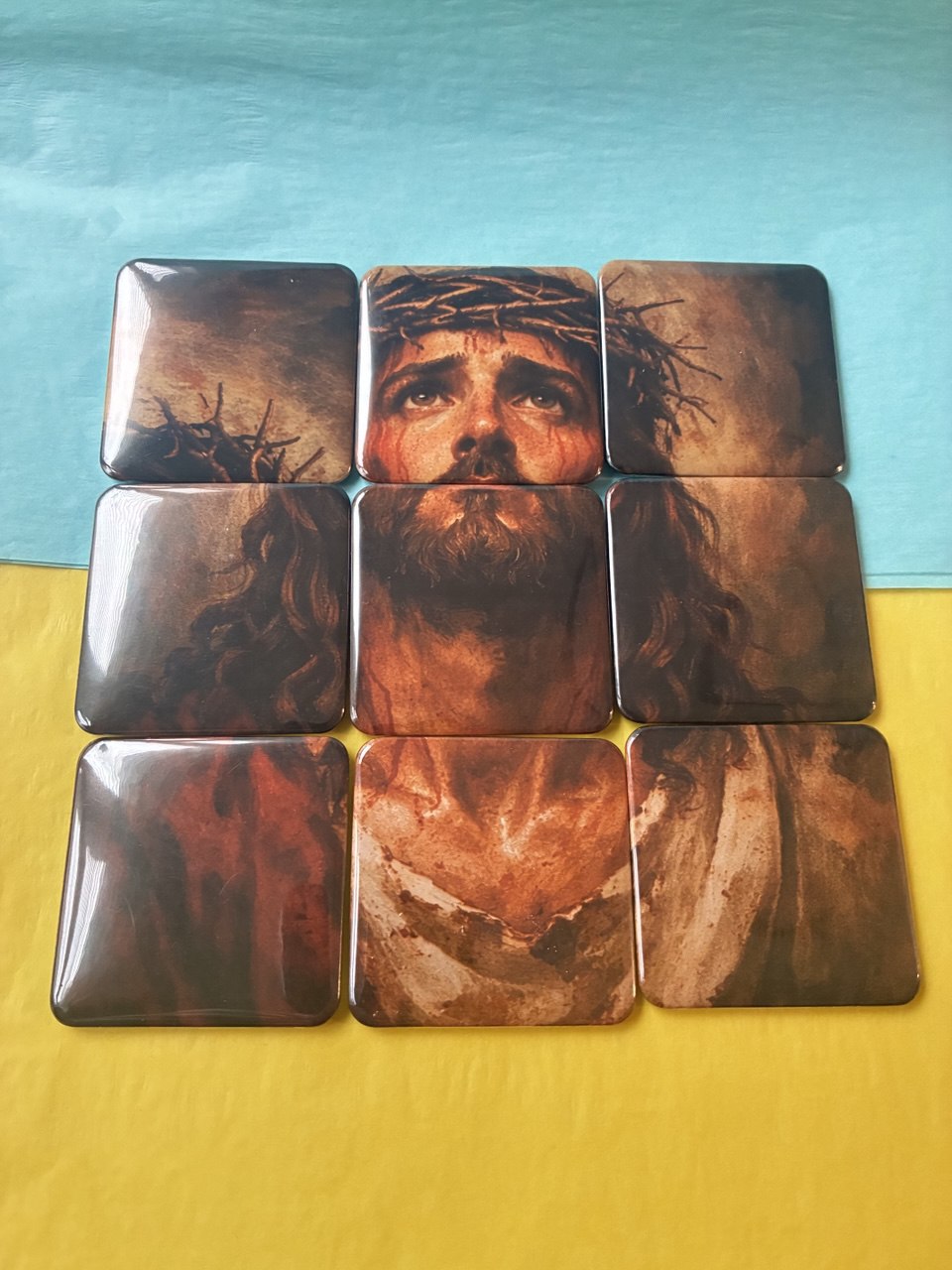 Christian magnet (set of 9)