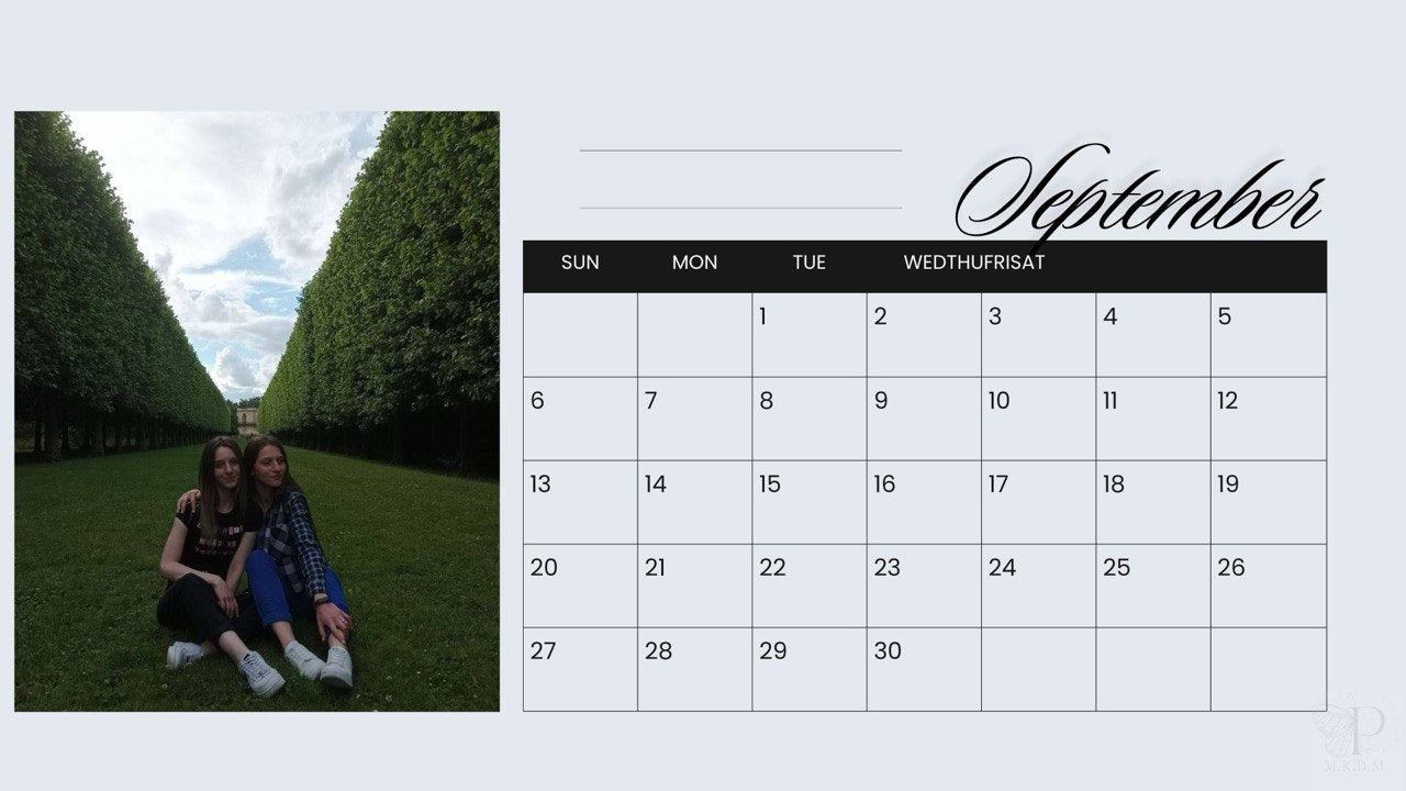 Wall calendar for 2026 #1
