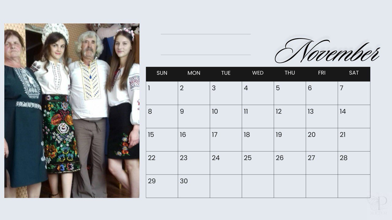 Wall calendar for 2026 #1